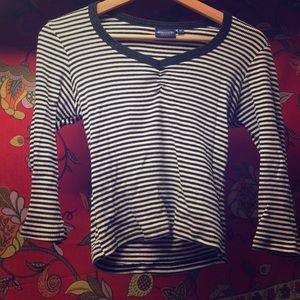 ⚡️Chic Sideout Striped 3/4 Sleeve Shirt⚡️